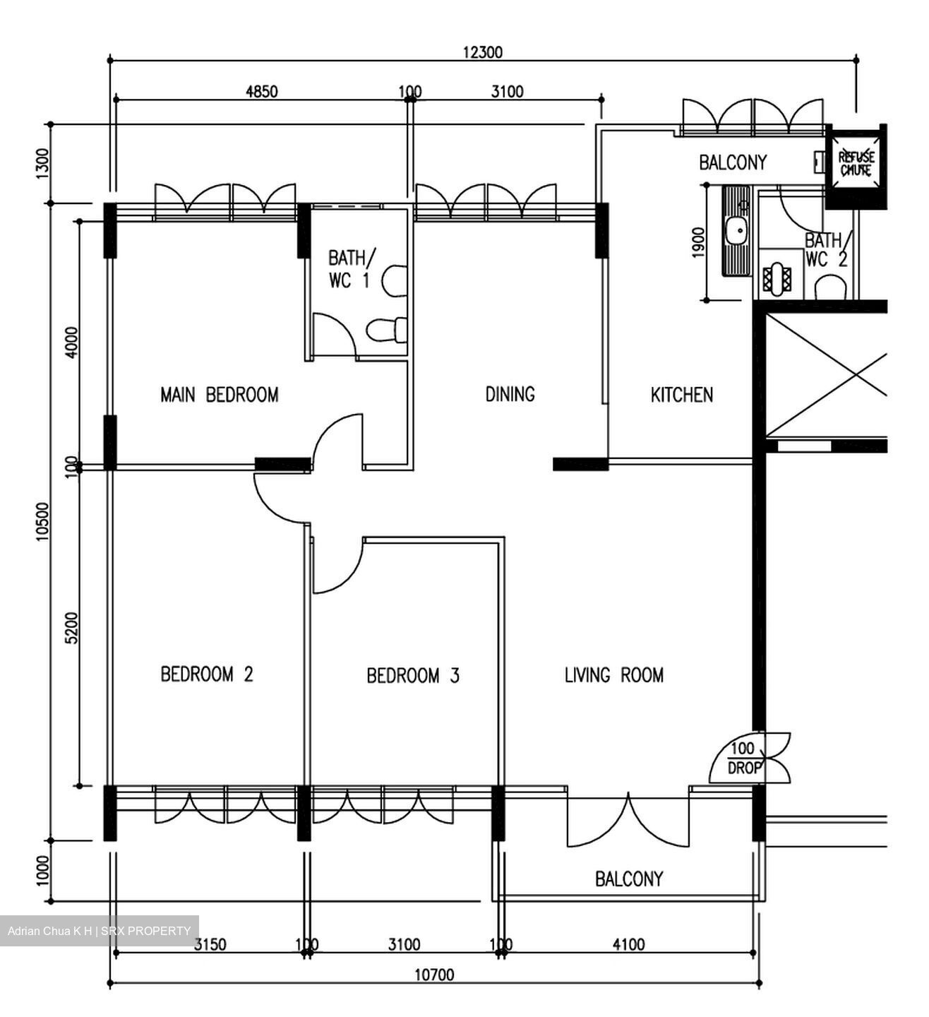 Blk 139 Bedok North Avenue 3 (Bedok), HDB 4 Rooms #569712441